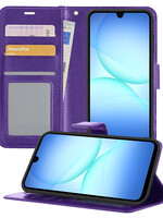 BTH BTH Samsung Galaxy A17 Hoesje Bookcase - Paars
