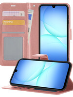 BTH BTH Samsung Galaxy A17 Hoesje Bookcase - Rose Goud