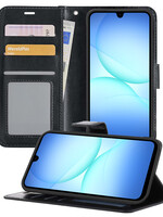 BTH BTH Samsung Galaxy A17 Hoesje Bookcase - Zwart