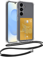 BTH BTH Samsung Galaxy S25 FE Hoesje Pashouder met Koord