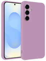 BTH BTH Samsung Galaxy S25 FE Hoesje Siliconen - Lila