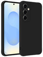 BTH BTH Samsung Galaxy S25 FE Hoesje Siliconen - Zwart