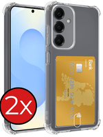 BTH BTH Samsung Galaxy S25 FE Hoesje Pashouder - 2 PACK