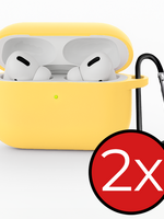 BTH BTH AirPods Pro 3 Hoesje - Geel - 2 PACK