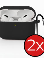 BTH BTH AirPods Pro 3 Hoesje - Zwart - 2 PACK