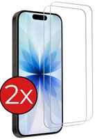 BTH BTH iPhone 17 Screenprotector Glas Met Dichte Notch - 2 PACK