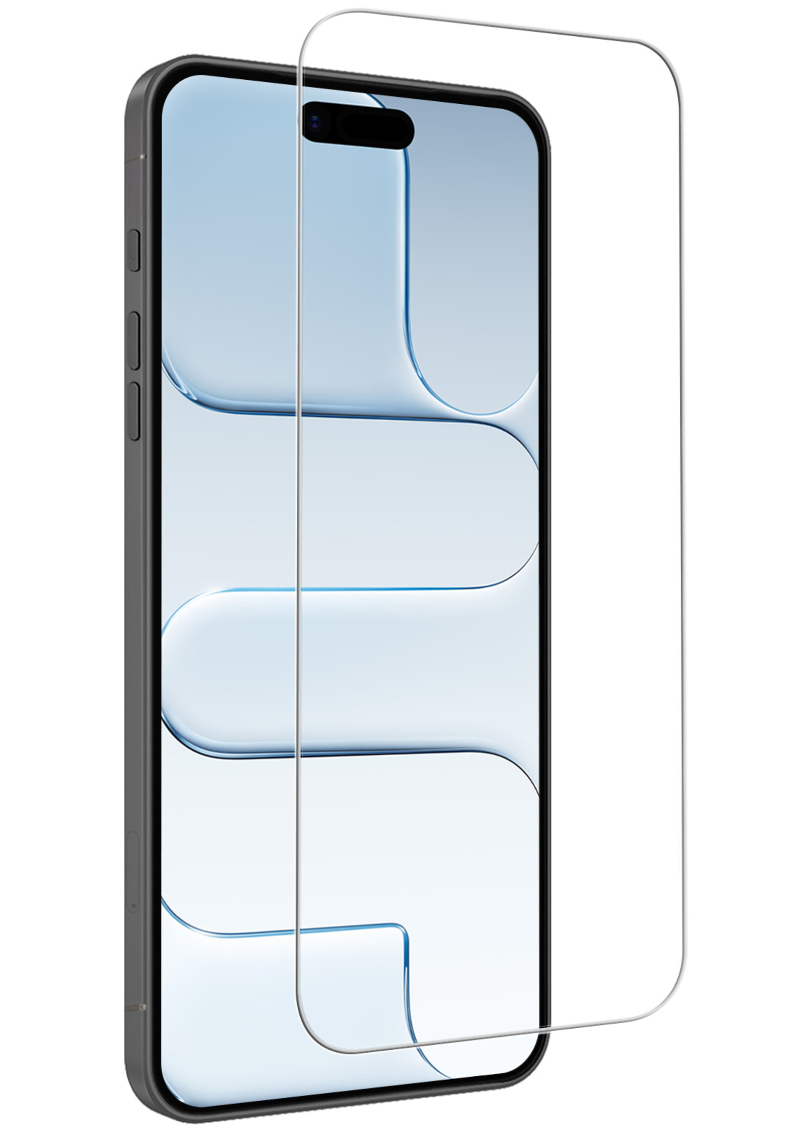 BTH BTH iPhone Air Screenprotector Glas Met Dichte Notch