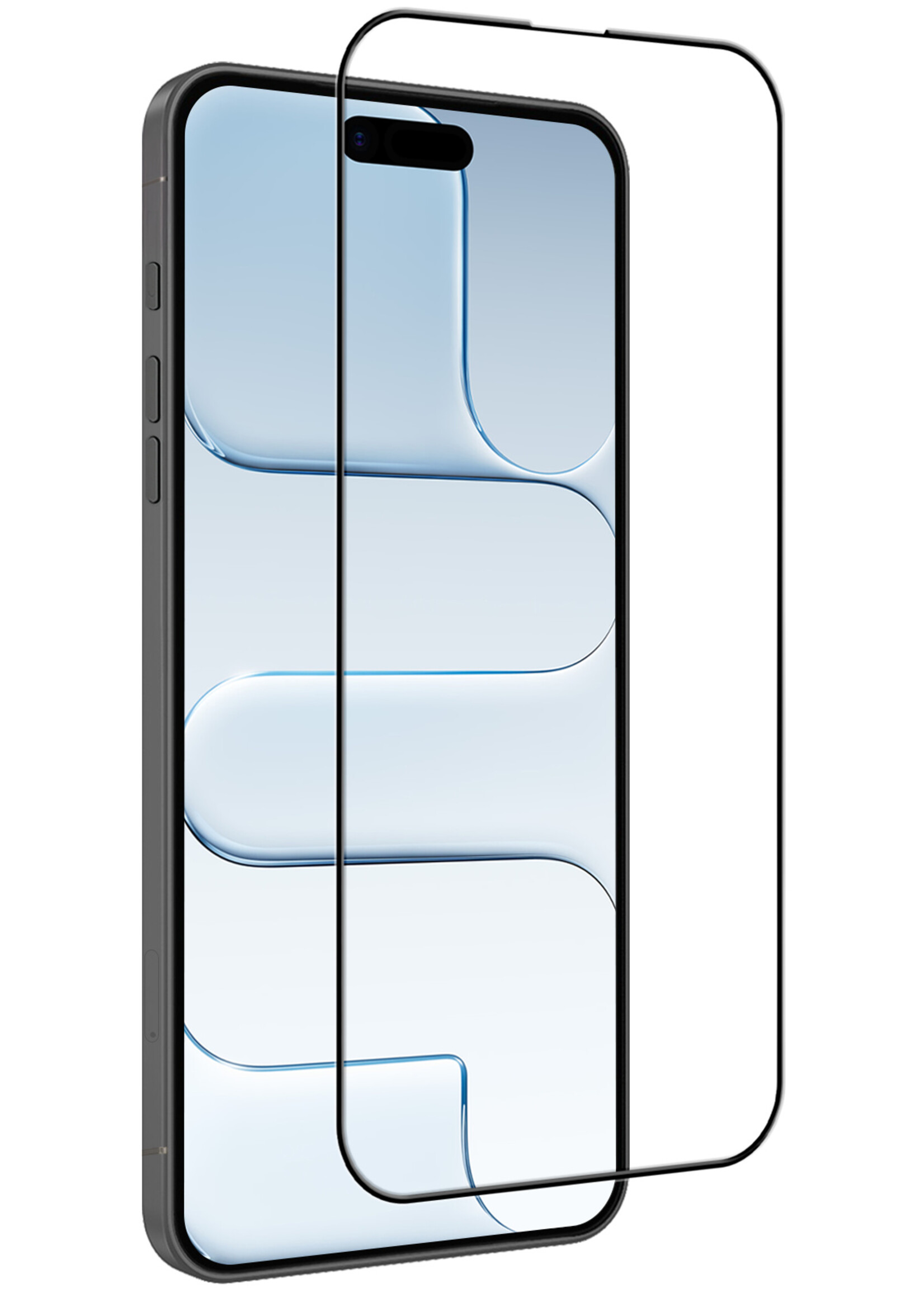 BTH BTH iPhone Air Screenprotector Glas Full Cover 2D