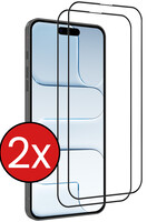 BTH BTH iPhone Air Screenprotector Glas Full Cover 2D - 2 PACK
