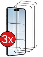 BTH BTH iPhone Air Screenprotector Glas Full Cover 2D - 3 PACK