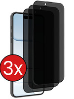 BTH BTH iPhone Air Screenprotector Glas Privacy - 3 PACK