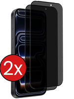 BTH BTH iPhone 17 Pro Screenprotector Glas Privacy - 2 PACK