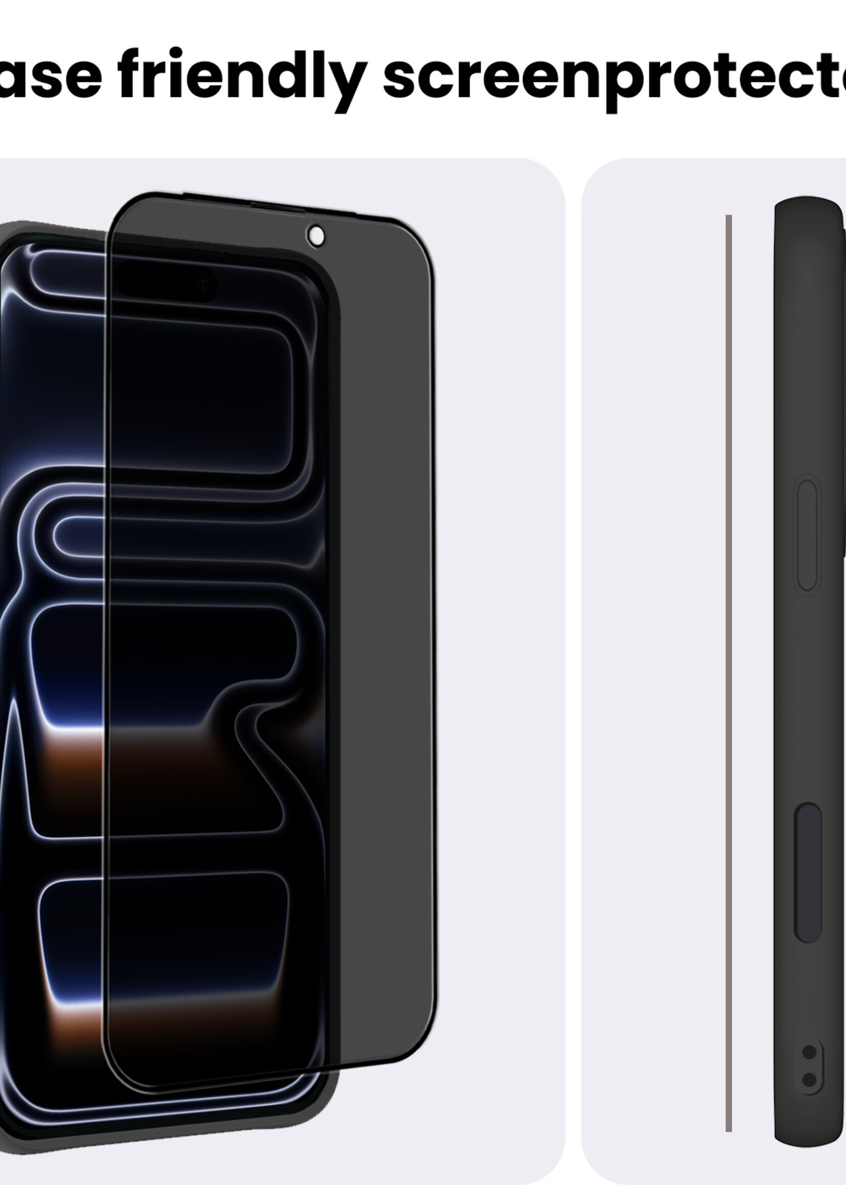 BTH BTH iPhone 17 Pro Max Screenprotector Glas Privacy