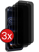 BTH BTH iPhone 17 Pro Max Screenprotector Glas Privacy - 3 PACK