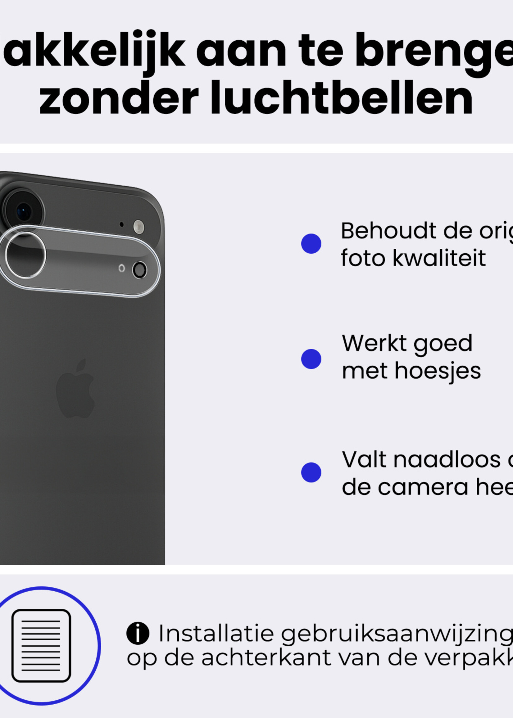 BTH BTH iPhone Air Camera Screenprotector