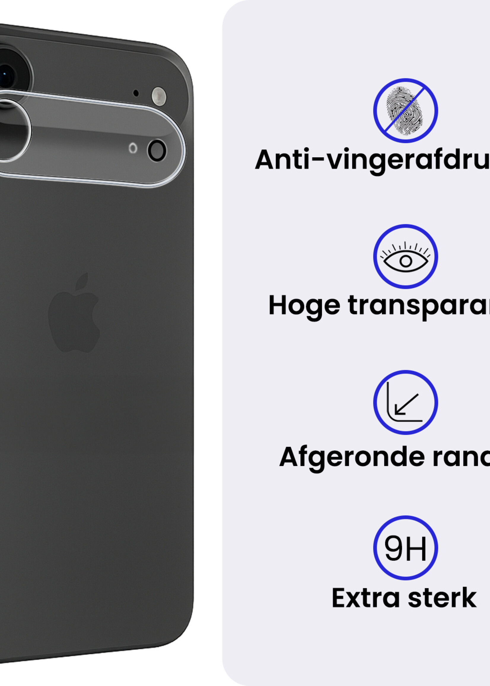 BTH BTH iPhone Air Camera Screenprotector - 2 PACK