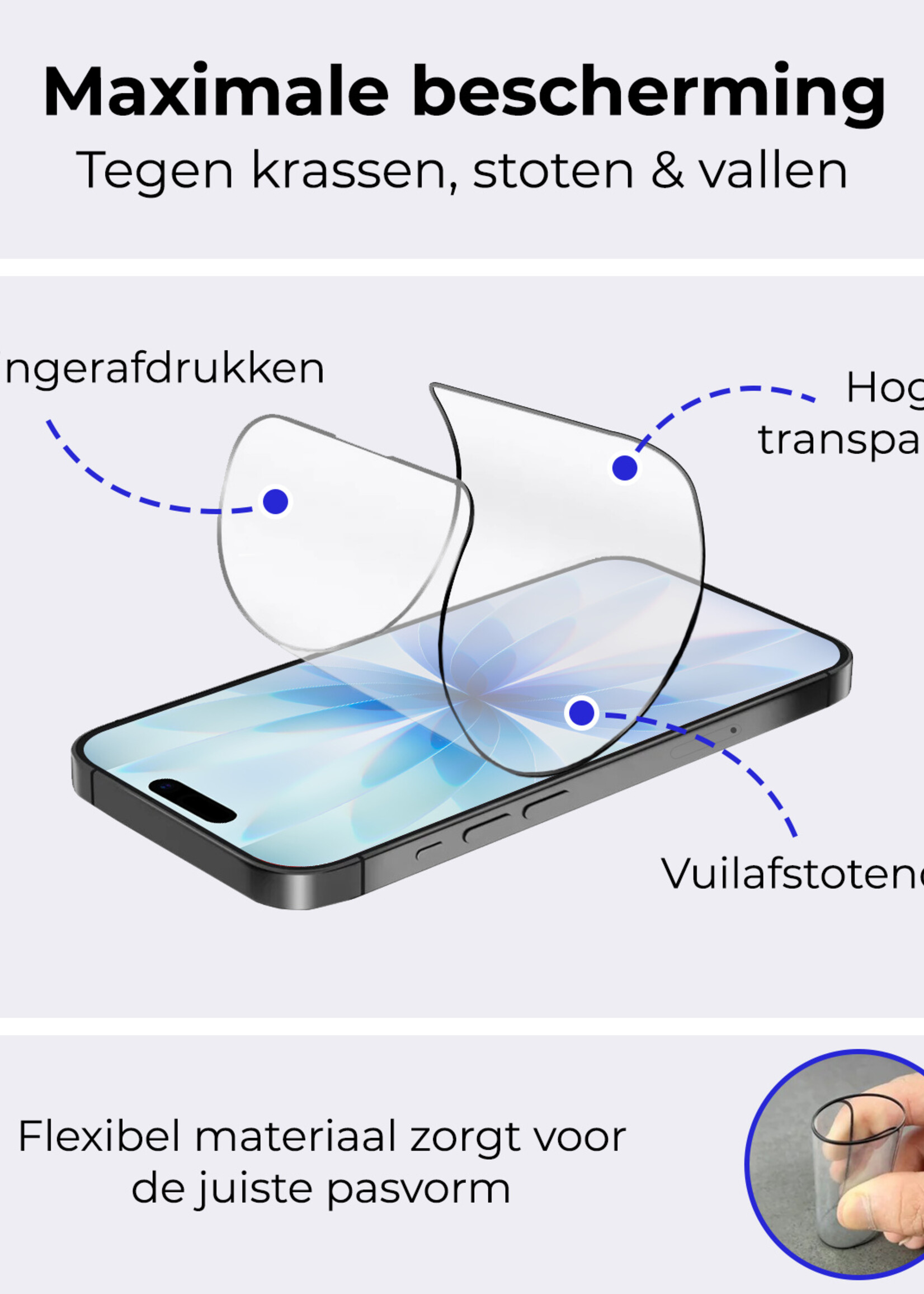 BTH BTH iPhone 17 Hybrid Screenprotector