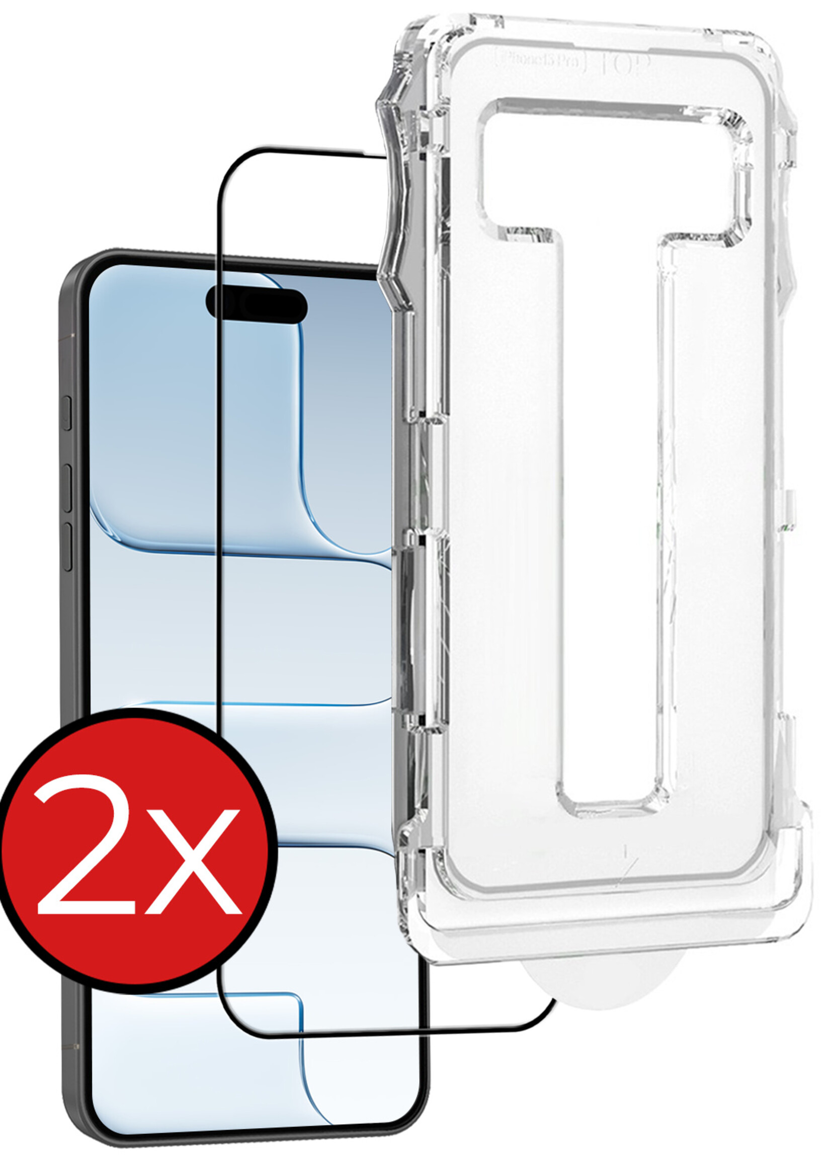 BTH BTH iPhone Air Hybrid Screenprotector - 2 PACK