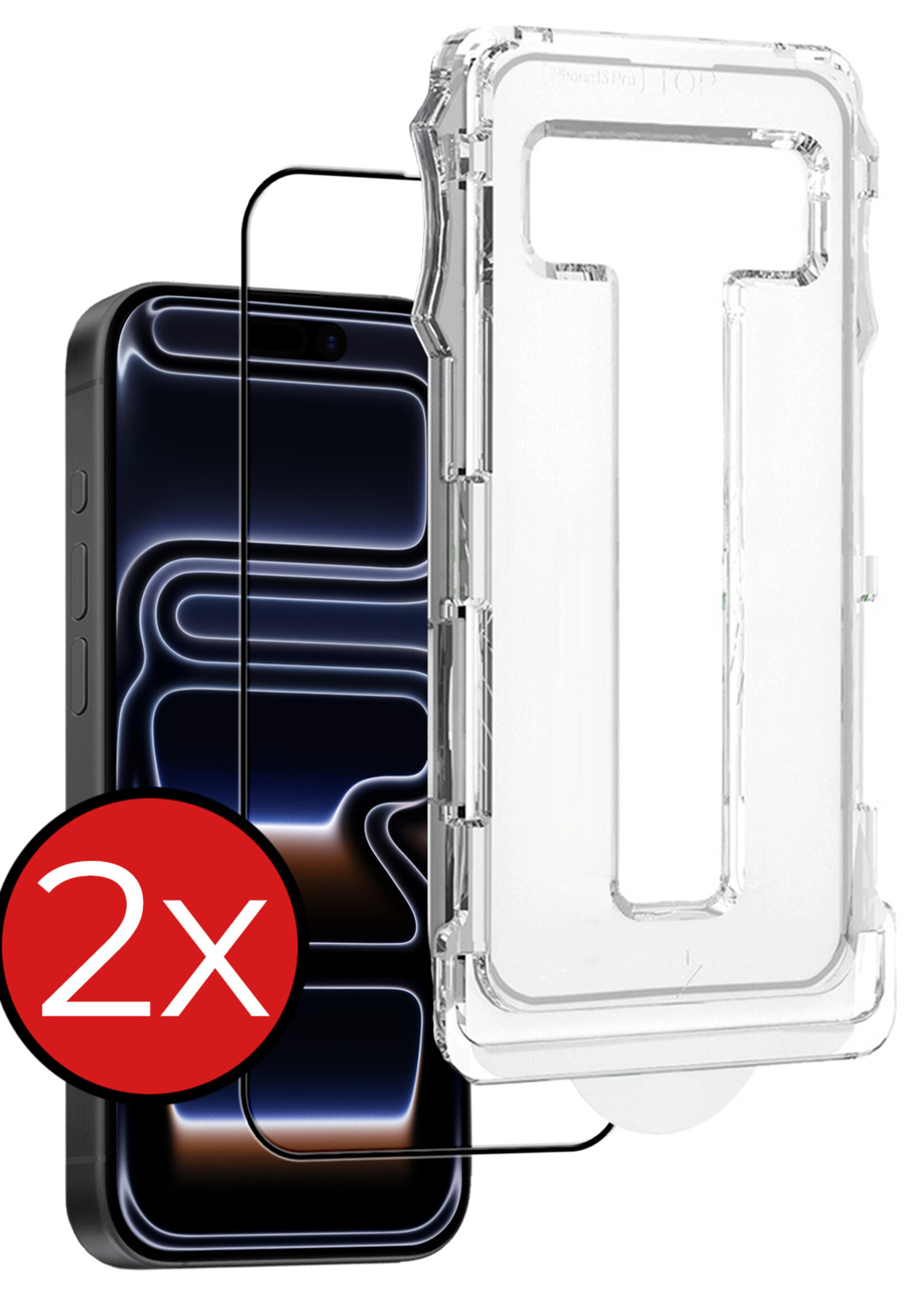 BTH BTH iPhone 17 Pro Max Hybrid Screenprotector - 2 PACK