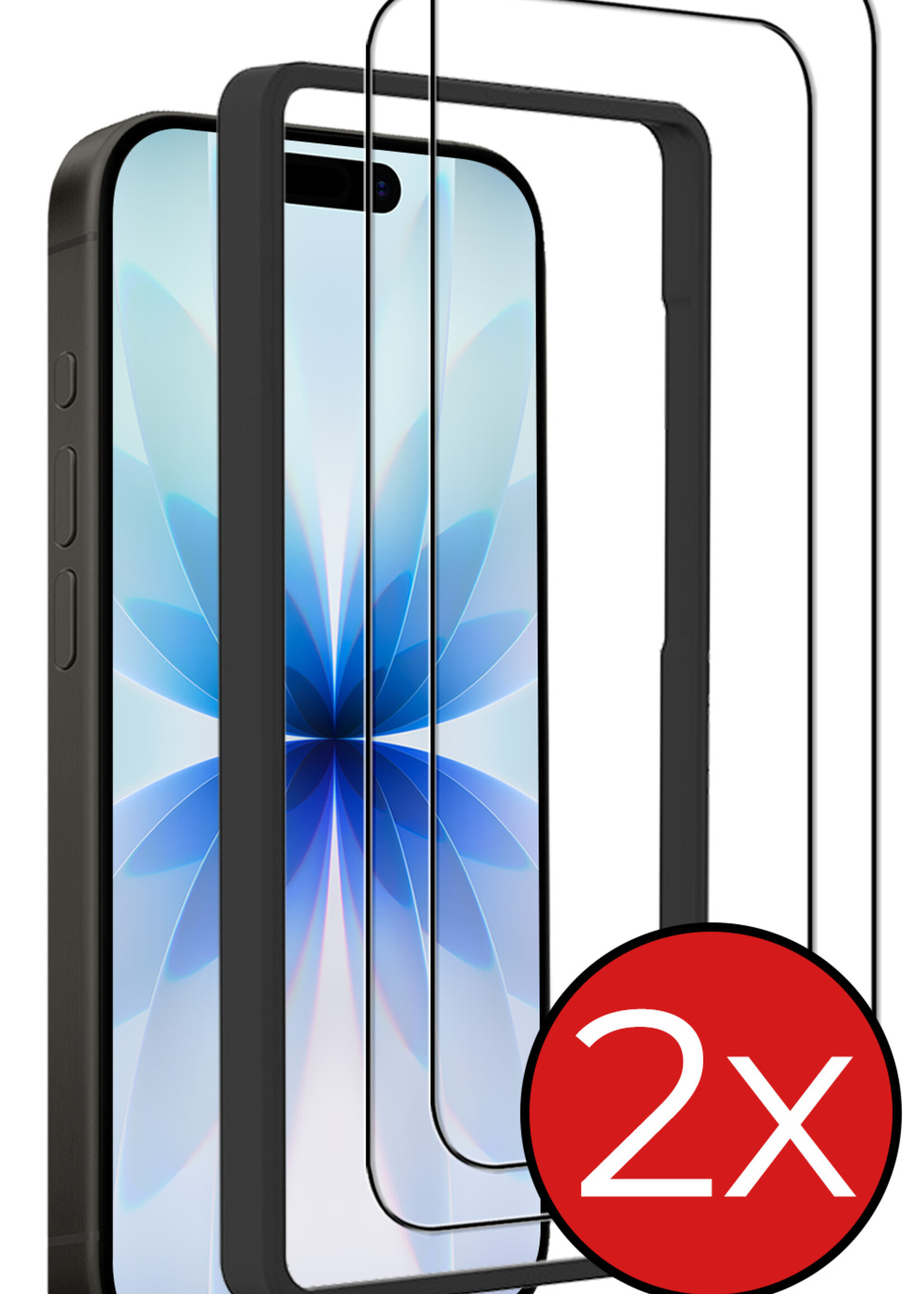 BTH BTH iPhone 17 Screenprotector Met Installatieframe - 2 PACK