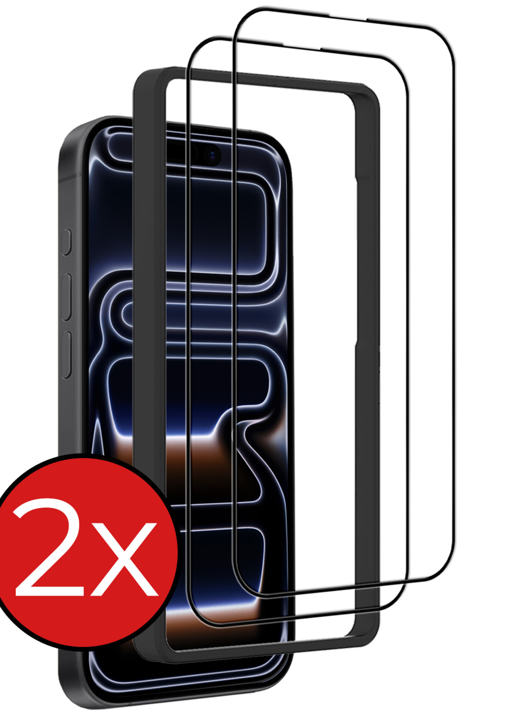 BTH BTH iPhone 17 Pro Max Screenprotector Met Installatieframe - 2 PACK