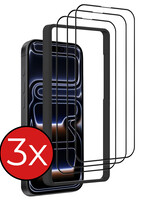 BTH BTH iPhone 17 Pro Max Screenprotector Met Installatieframe - 3 PACK