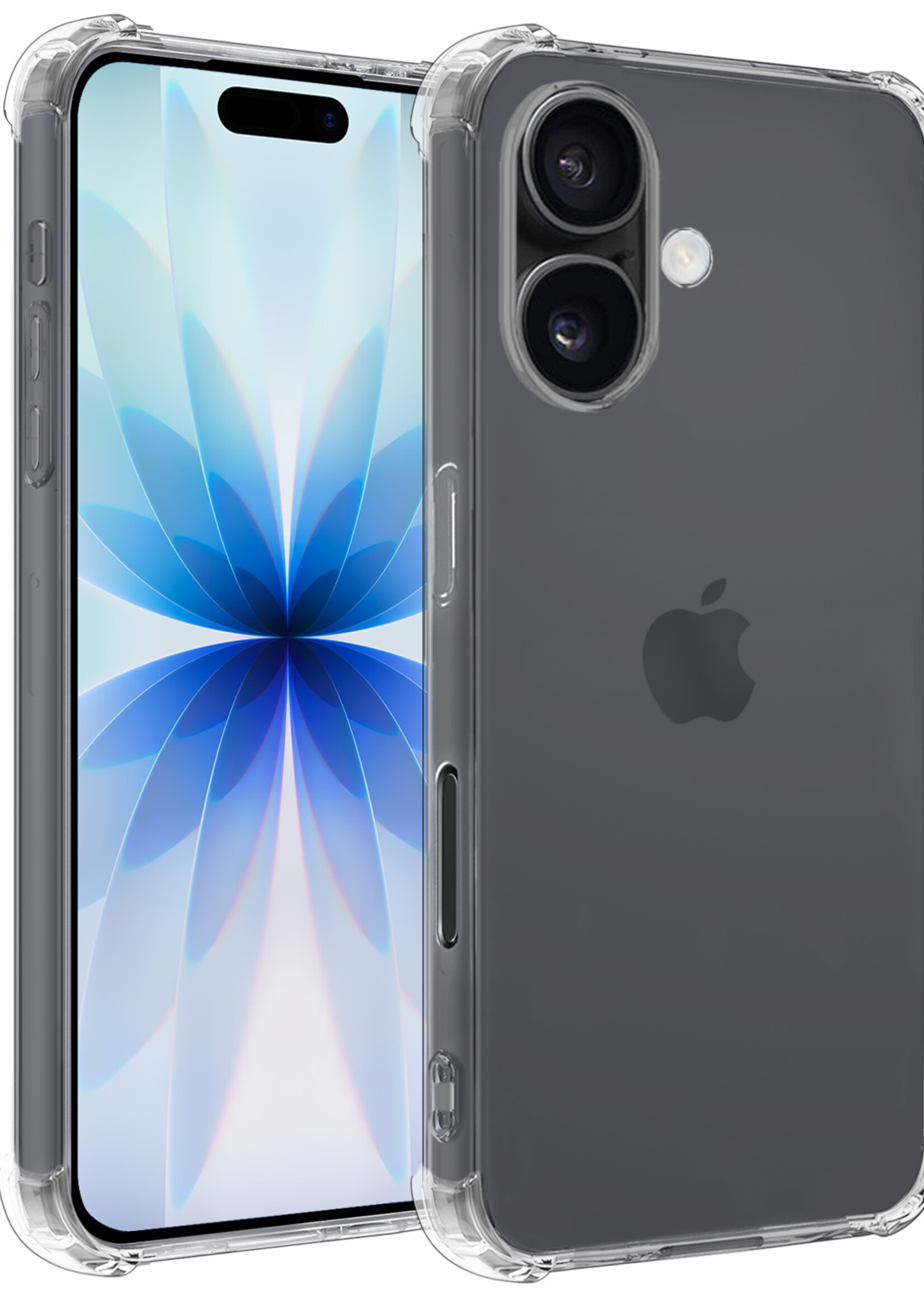 BTH BTH iPhone 17 Hoesje Shockproof - Transparant