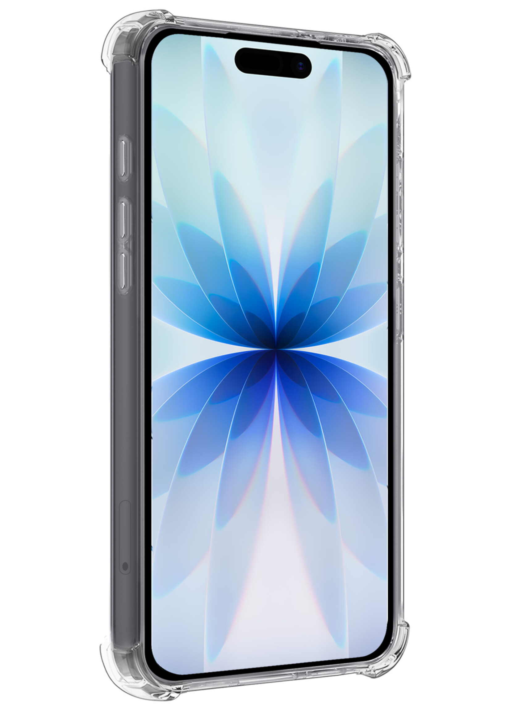 BTH BTH iPhone 17 Hoesje Shockproof Met 2x Screenprotector Met Dichte Notch