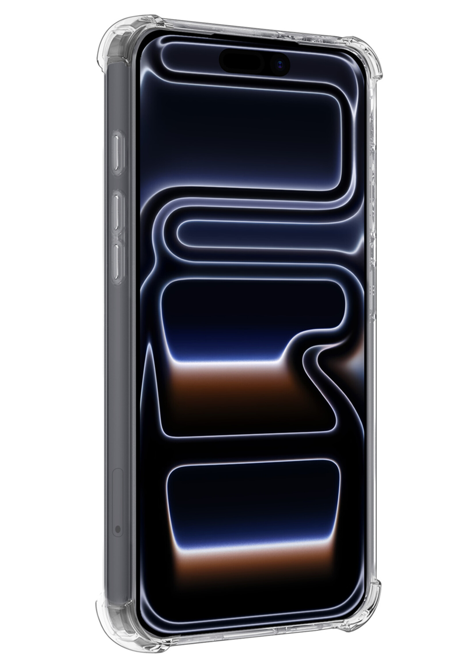 BTH BTH iPhone 17 Pro Hoesje Shockproof Met Screenprotector Met Dichte Notch