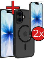 BTH BTH iPhone 17 Magsafe Hoesje Zwart Met 2x Screenprotector