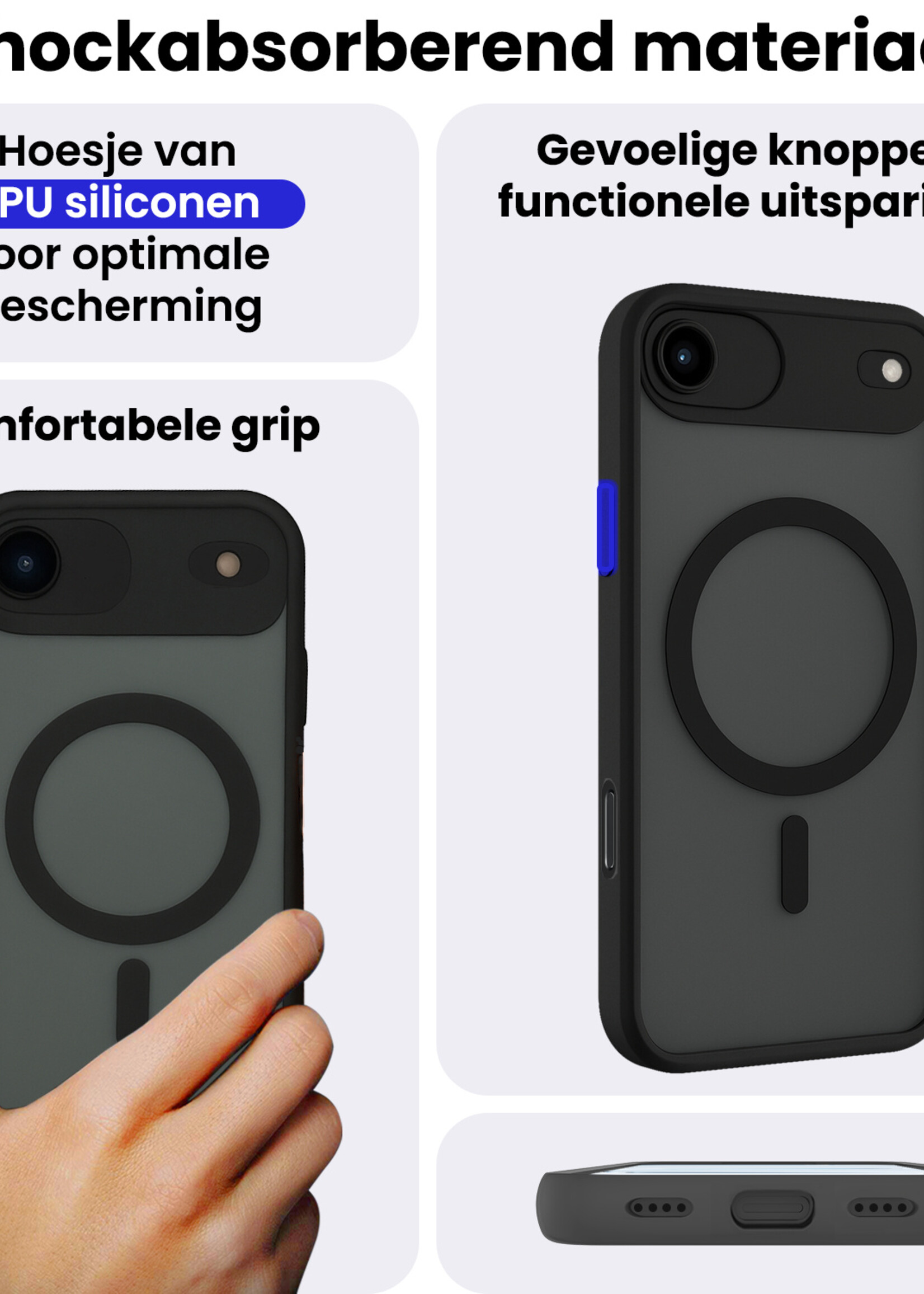 BTH BTH iPhone Air Magsafe Hoesje - Zwart