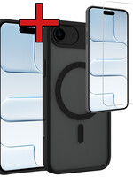BTH BTH iPhone Air Magsafe Hoesje Zwart Met Screenprotector