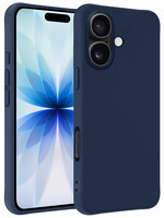 BTH BTH iPhone 17 Hoesje Siliconen - Donkerblauw