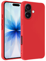 BTH BTH iPhone 17 Hoesje Siliconen - Rood