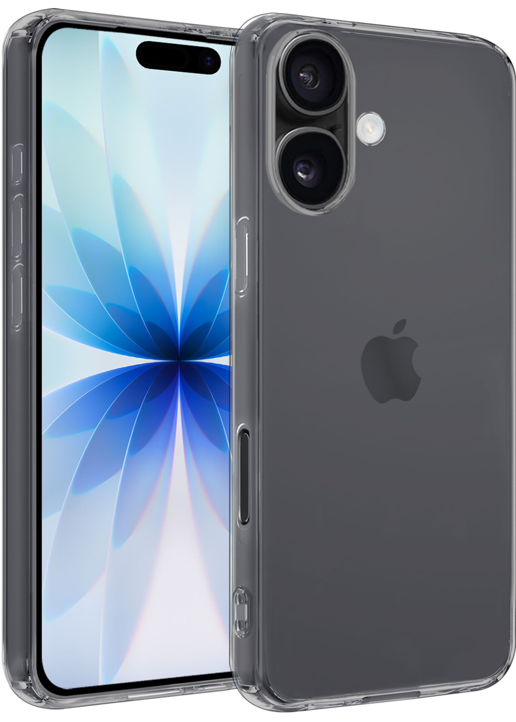 BTH BTH iPhone 17 Hoesje Siliconen - Transparant