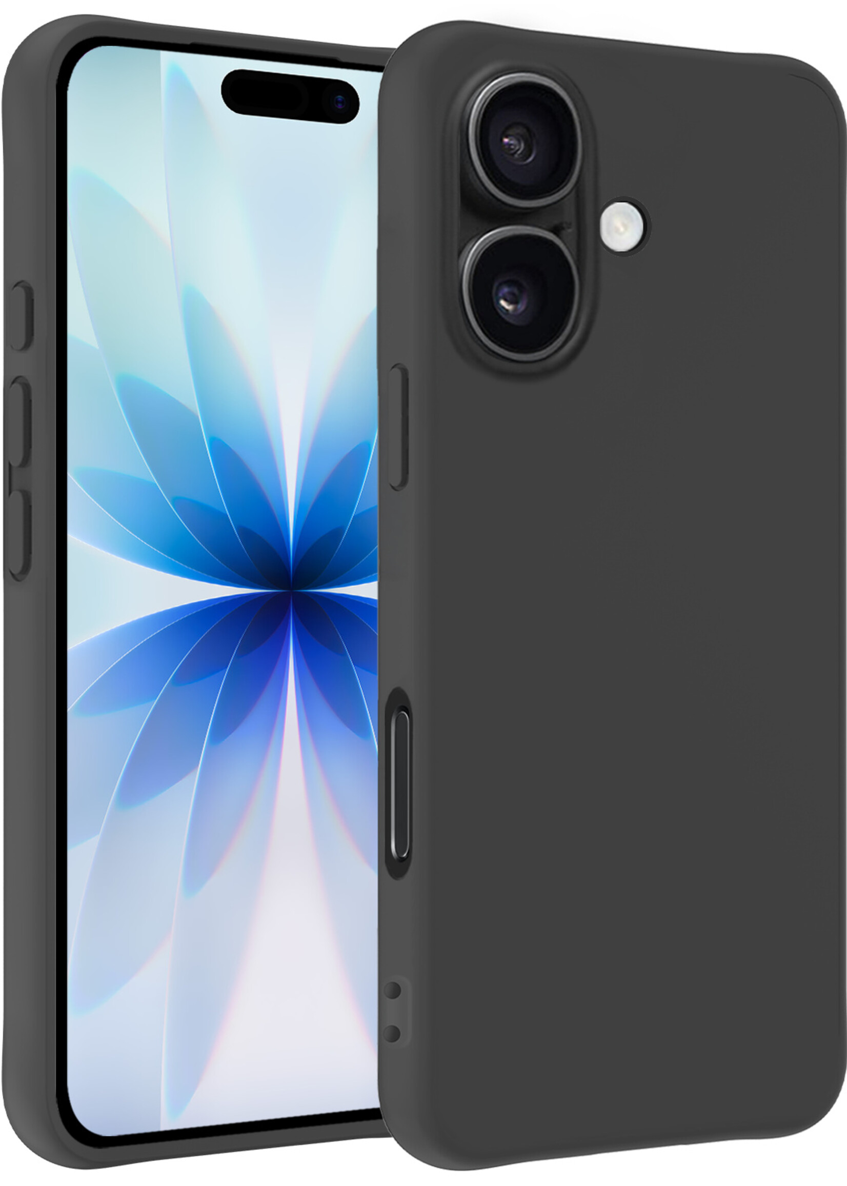 BTH BTH iPhone 17 Hoesje Siliconen - Zwart