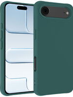BTH BTH iPhone Air Hoesje Siliconen - Donkergroen
