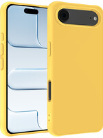BTH BTH iPhone Air Hoesje Siliconen - Geel