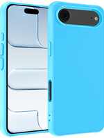 BTH BTH iPhone Air Hoesje Siliconen - Lichtblauw
