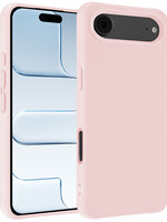 BTH BTH iPhone Air Hoesje Siliconen - Lichtroze
