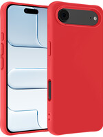 BTH BTH iPhone Air Hoesje Siliconen - Rood