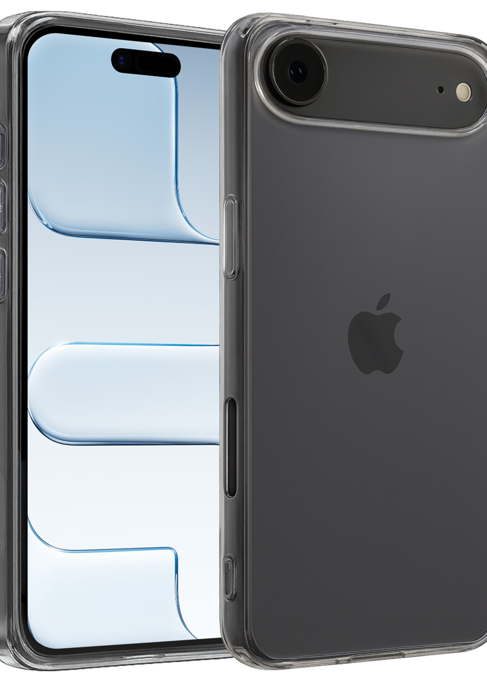 BTH BTH iPhone Air Hoesje Siliconen - Transparant