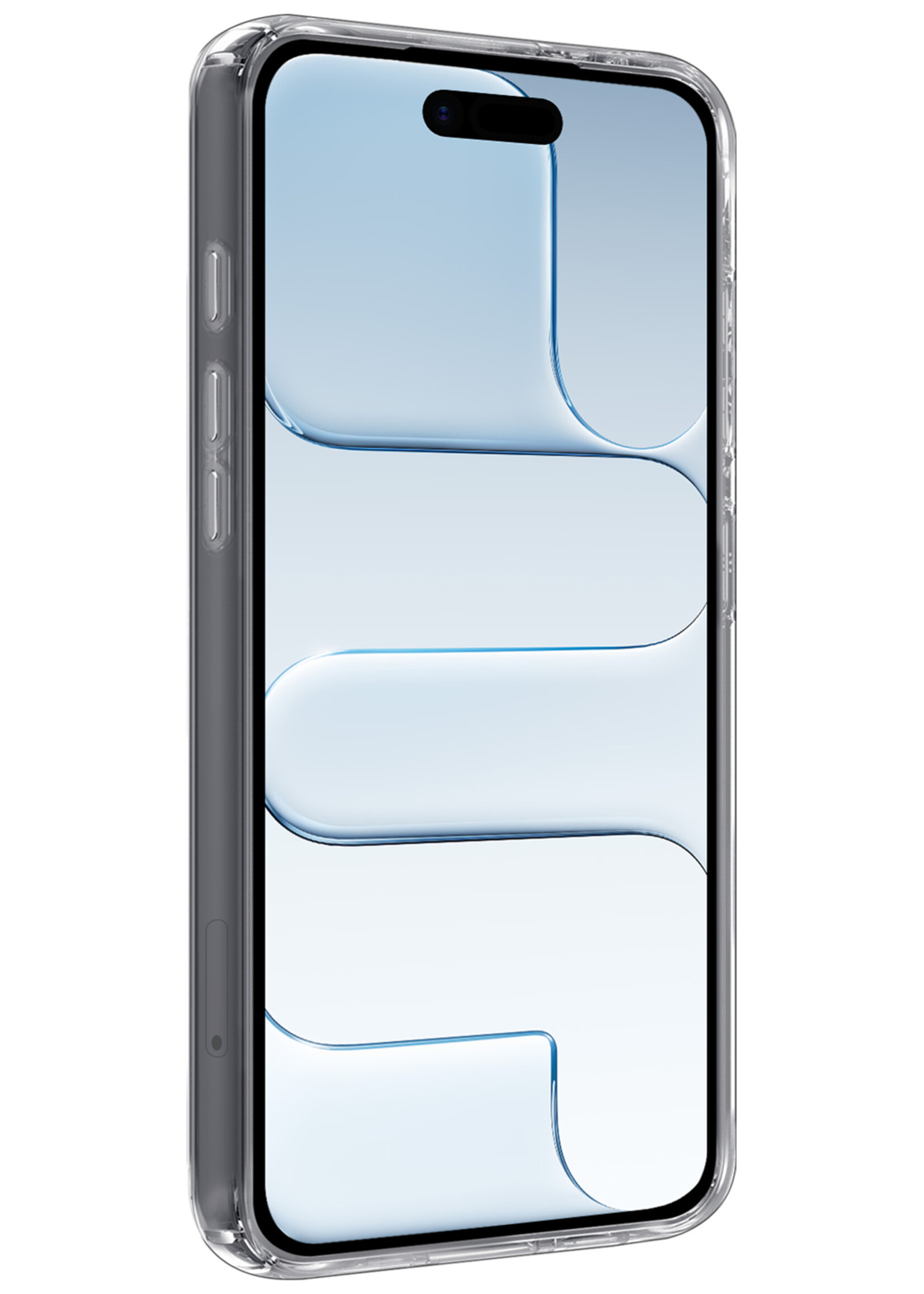 BTH BTH iPhone Air Hoesje Siliconen - Transparant