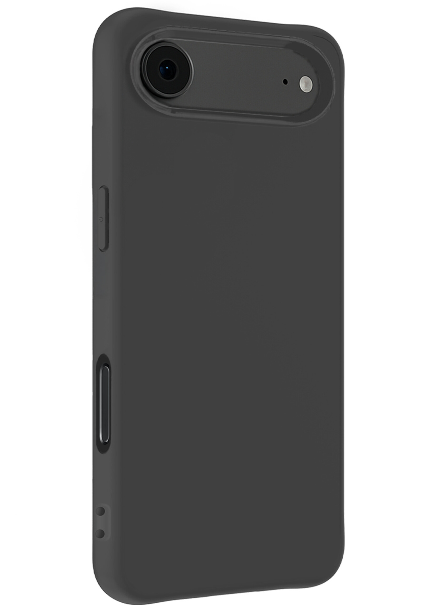 BTH BTH iPhone Air Hoesje Siliconen - Zwart