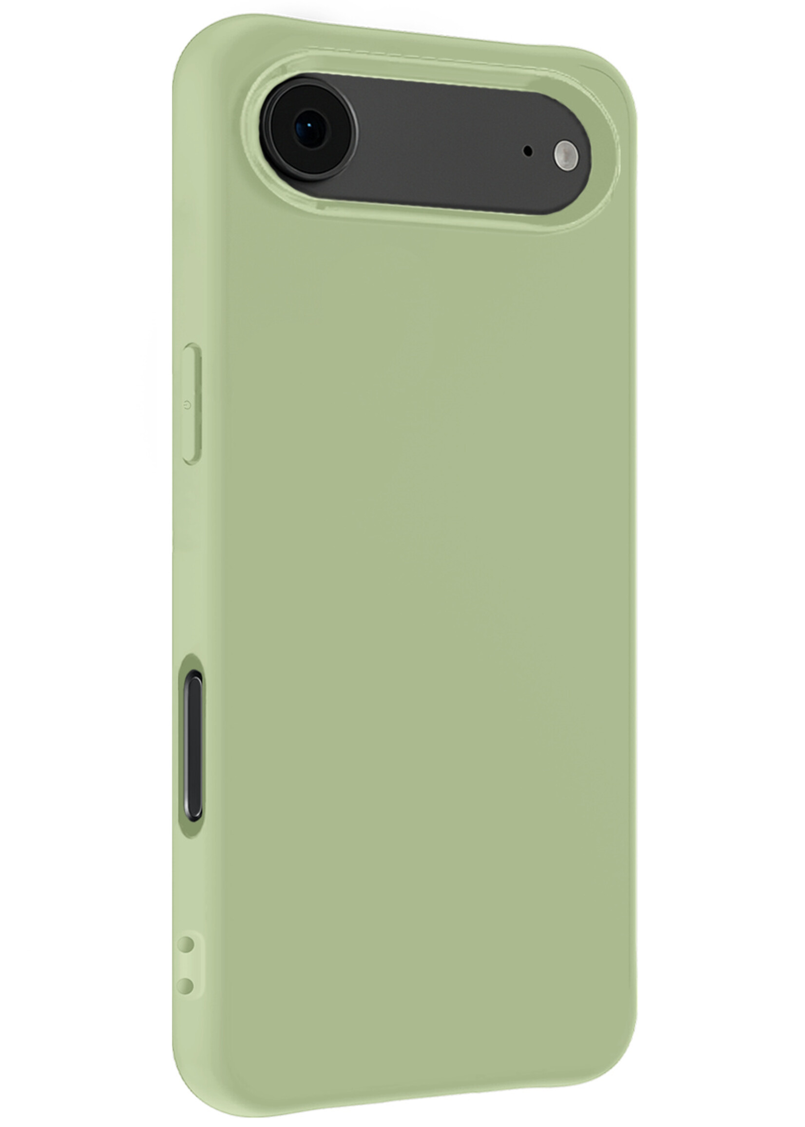 BTH BTH iPhone Air Hoesje Siliconen - Groen - 2 PACK