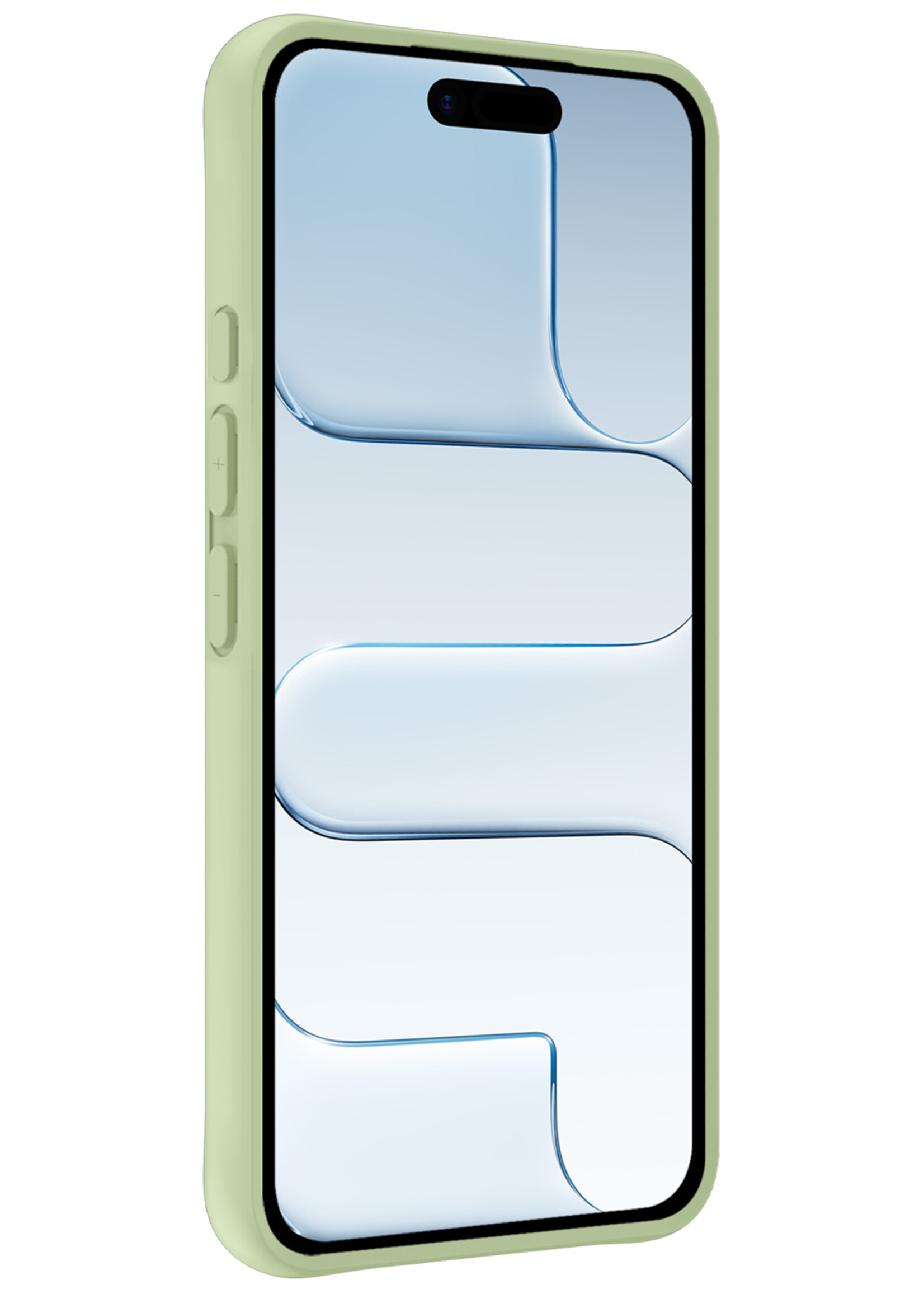 BTH BTH iPhone Air Hoesje Siliconen - Groen - 2 PACK