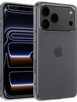 BTH BTH iPhone 17 Pro Max Hoesje Siliconen - Transparant