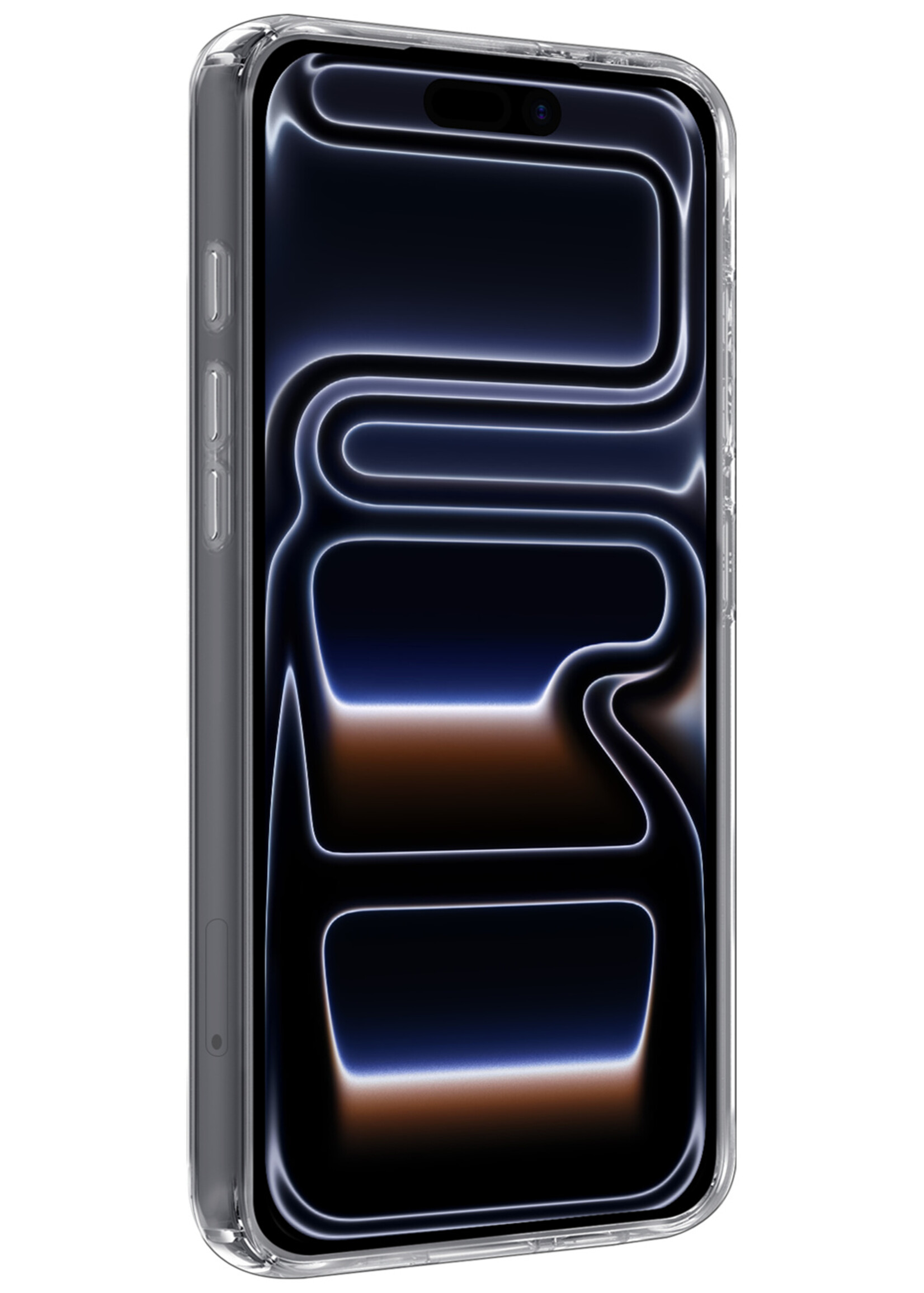 BTH BTH iPhone 17 Pro Max Hoesje Siliconen - Transparant - 2 PACK