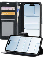 BTH BTH iPhone Air Hoesje Bookcase - Zwart