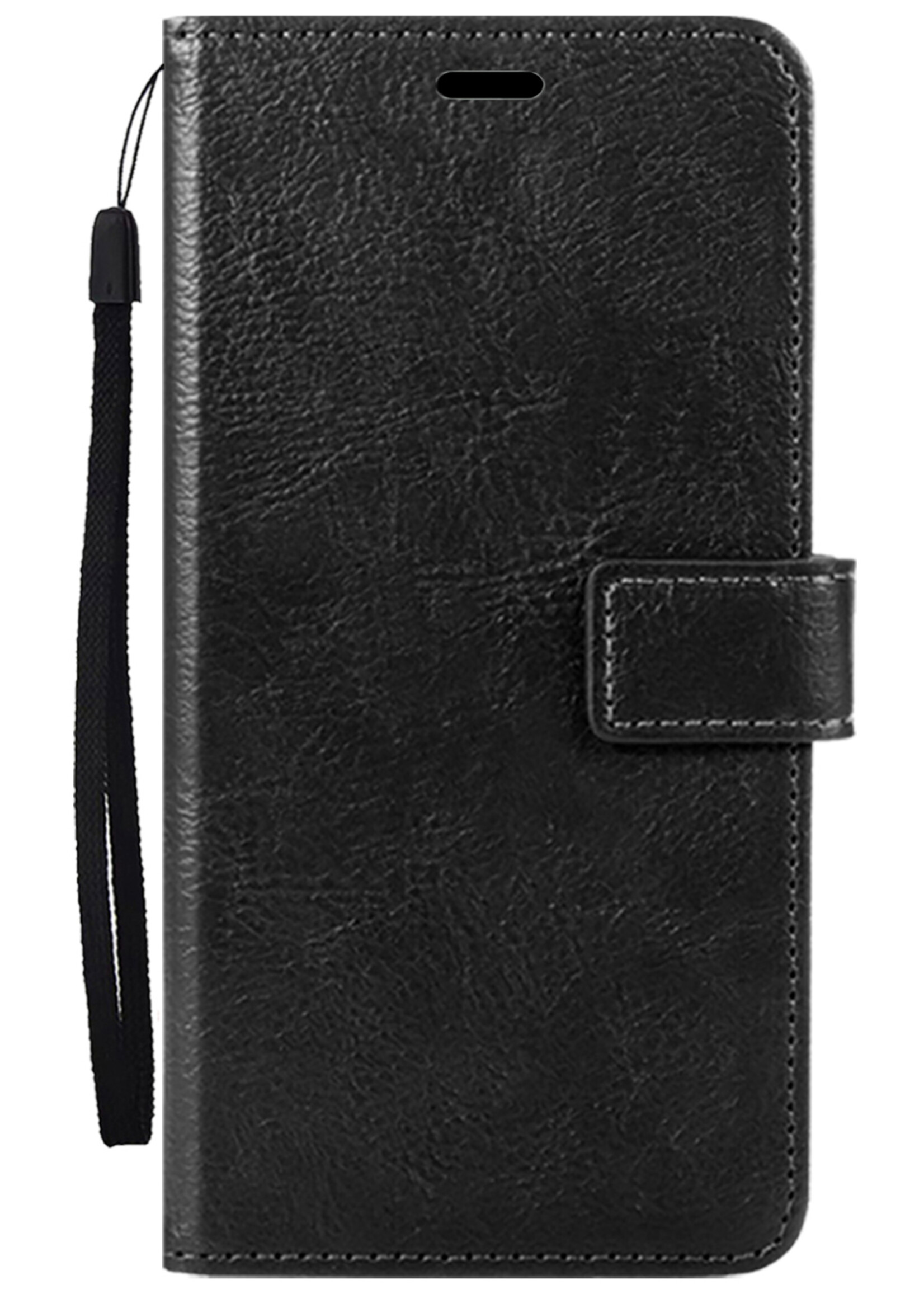 BTH BTH iPhone 17 Pro Max Hoesje Bookcase - Zwart